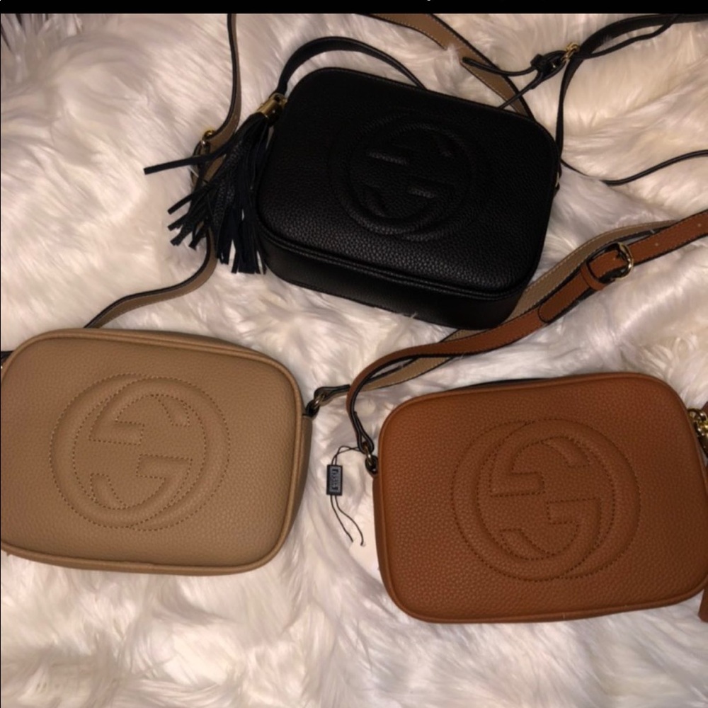 Tan GG Crossbody Bag 🤎